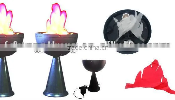 Tabel Led Silk Fire Flame Lamp Decoration Party photo-3