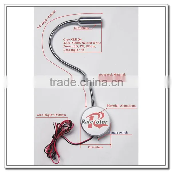 2014 The New Fashion Aluminum Led Lamp for Hotel/ School/ Children photo-5