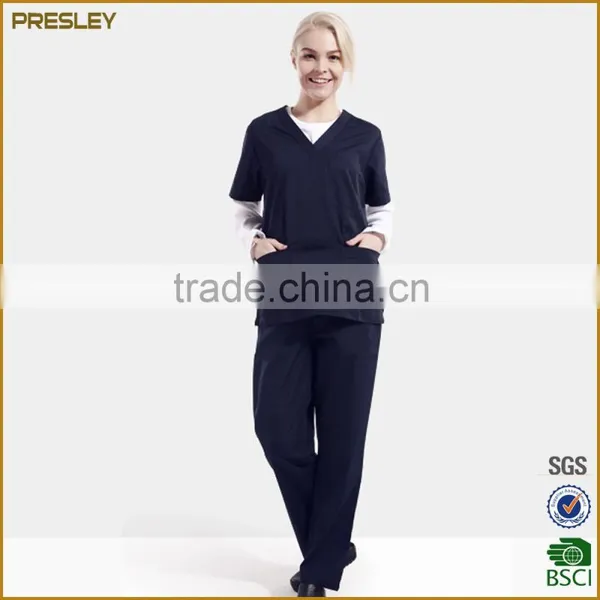 Factory Wholesale Customerized Hospital Medical Uniform/ Hospital Staff Uniforms of 100% Cotton With Cheap Price photo-6