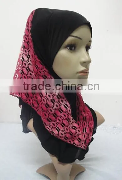 H308 Beautiful Small Girl Hijab,new Style Scarf Hijab photo-6