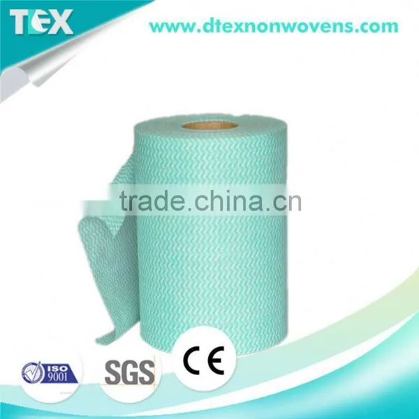 FACTORY 50gsm Spun-lace Viscose Polyester Clean Wipes photo-4