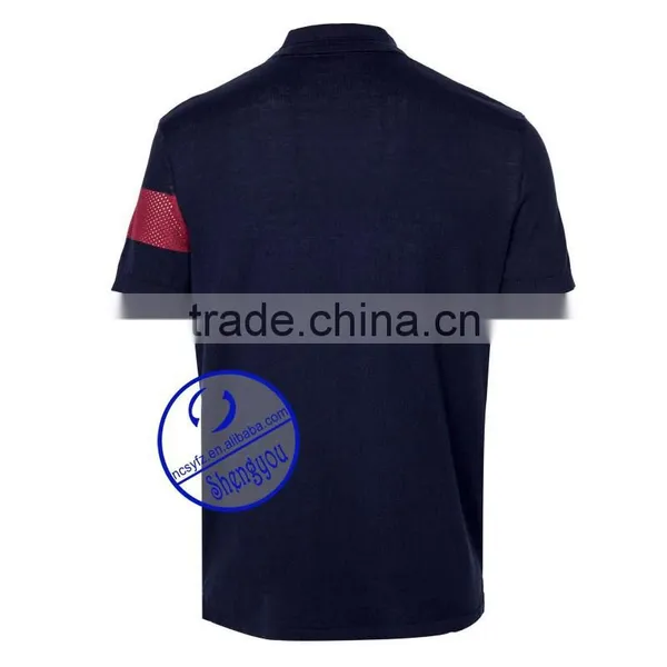 2015 Cotton Sport Top, Quality Man's Clothing, Short Sleeve Mens Polo Shirt photo-6