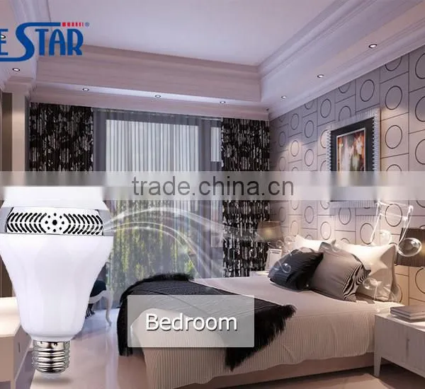 Wireless Speaker Bluetooth Bulb Smartphone Control