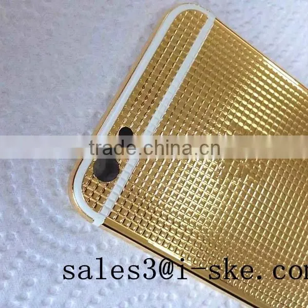 For IPhone 6 6 Plus Luxury 24ct Gold Electroplating Housing Cover(Limited Edition) photo-6