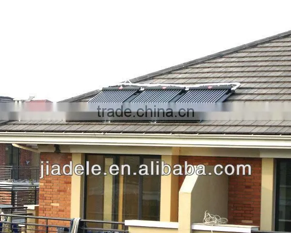 150L Compact SS Flat Solar Hot Water Heater Without Rear Leg photo-4