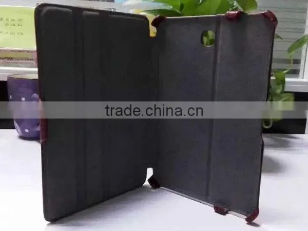Retro Designer Book Style Leather Case For Samsung Galaxy Tab S2 8.0 , Six Corner Protector Case Design photo-2