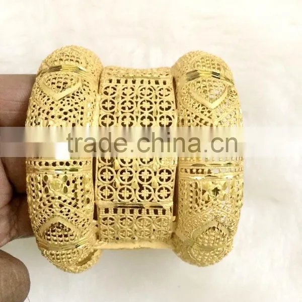 Gold Plated Bangles