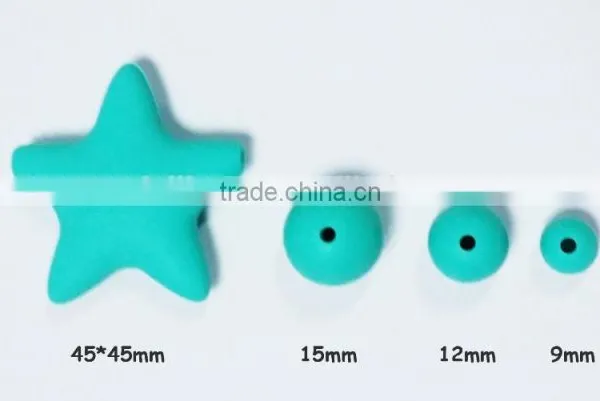 Popular Food Grade BPA Free Silicone Soft Bead Landing Wholesale for Baby Teething photo-3