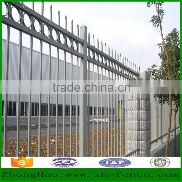 High Quality PVC Coated Zinc Steel Tubular Fence for Sale photo-6