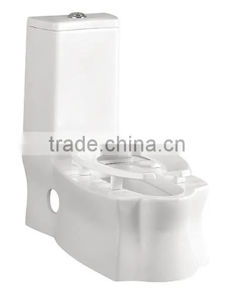 YL1025 Popular Design Double Use Siphonic One Piece Toilet photo-2