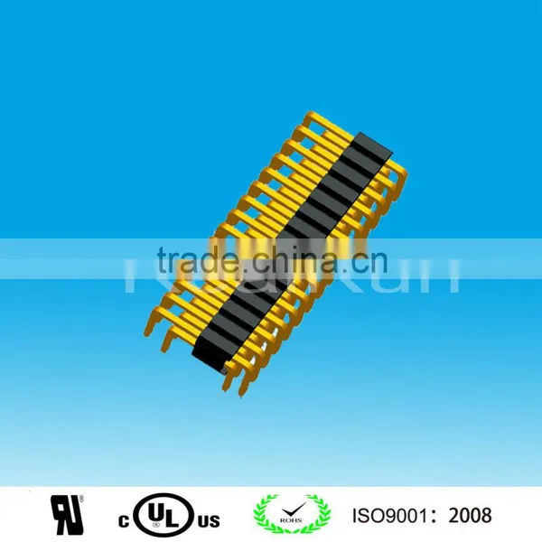 1.27mm Pitch Single Layer Double Row U Type Pin Header