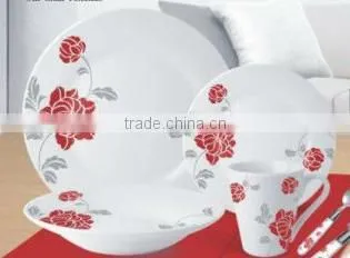 Super White Porcelain Modern Dinnerware Set Porcelainware photo-5