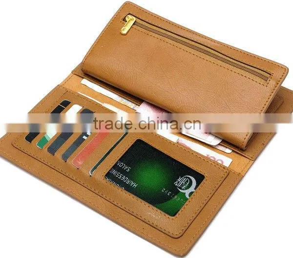 Business Card Wallet,fashion Men Leather Wallet,PU Wallet With Logo Custom photo-6