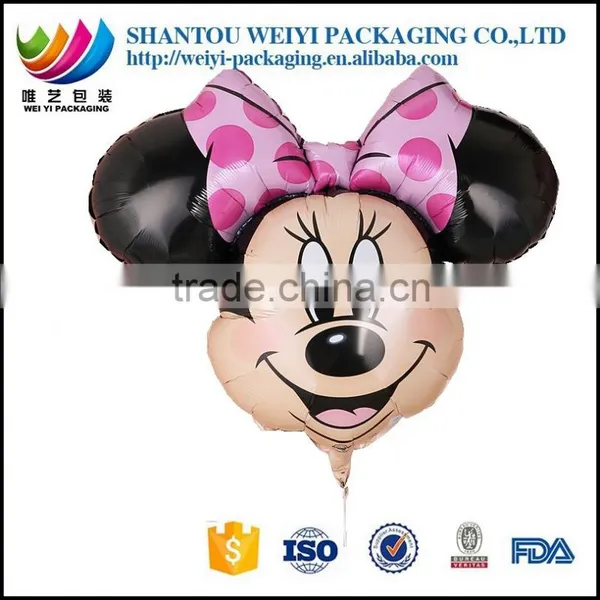 High Quality Cartoon Aluminum Foil Balloon, Helium Balloon
