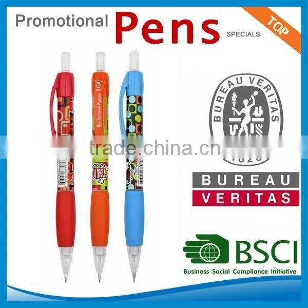 Mechanical Plastic Pencils With Print for Promotion,bullet Pencil photo-2