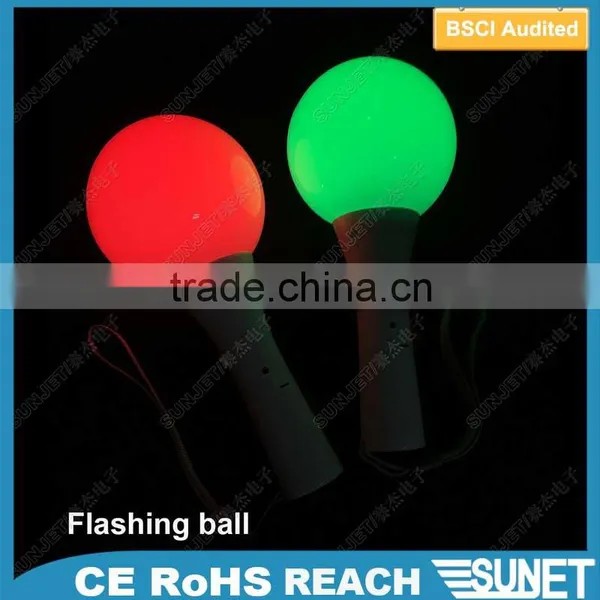 2016 New Products Plastic Multi-colored Led Crystal Magic Ball Light photo-2