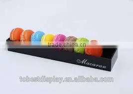 Attractive Design Clear Acrylic Macaron Display Trays Manufacturer for Bakery Room photo-2