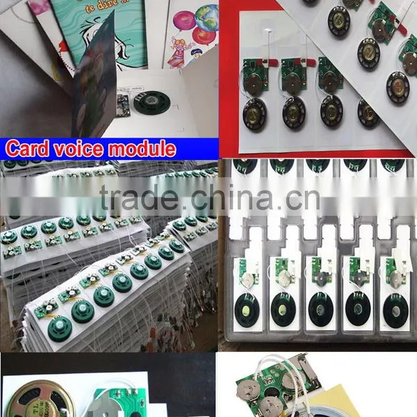 Custom Voice Music Chips Sound Modules Voice Recorder For Greeting Cards And Toys photo-2