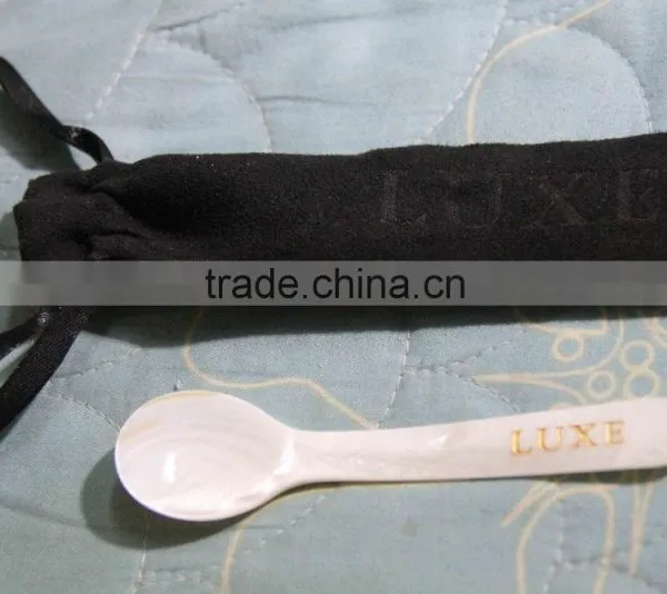 White Caviar Spoon