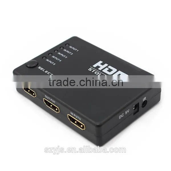 HDMI V1.4 4K 2K and HDMI V1.3 1080P Supported 5X1 Mini HDMI Switch photo-3