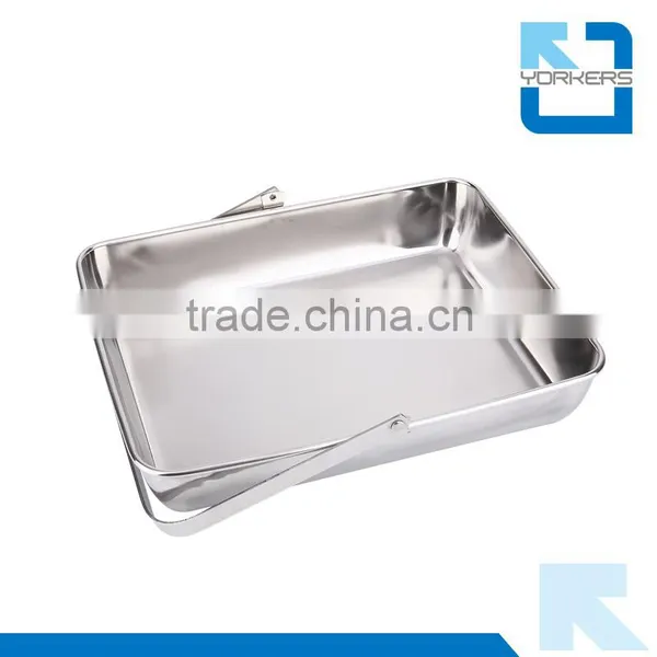 Stainless Steel Handle Food Serving Tray photo-4