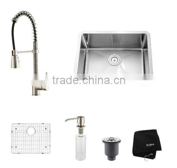 China Suppliers Stainless Steel Undermount Single Bowl Handmade Kitchen Sink photo-2
