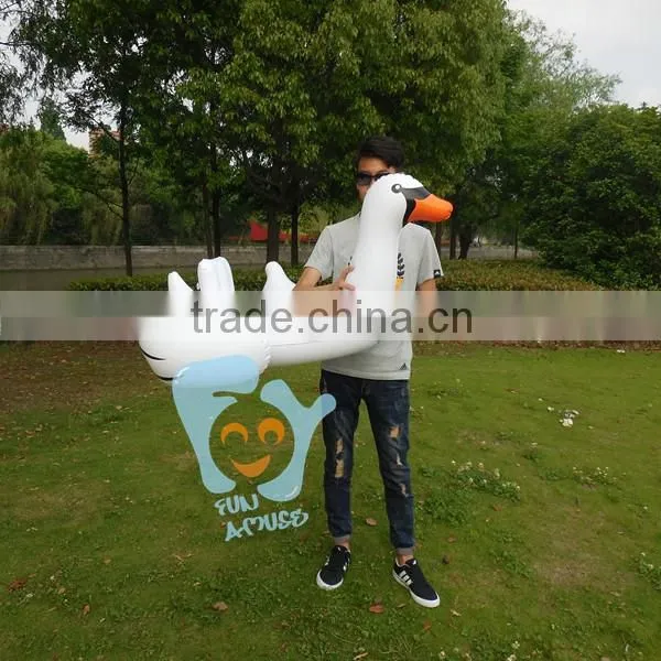 Cool and Fashion Swimming Pool Float Inflatable Swan for Kids photo-2