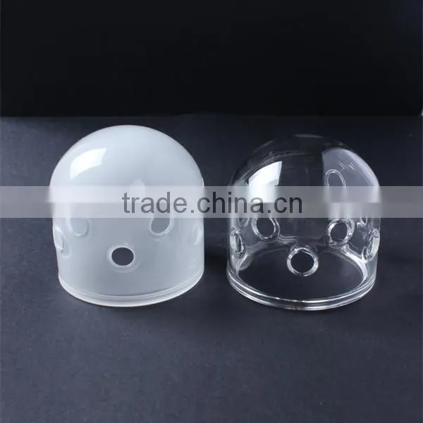 12 Holes Inside Sandblasting Frosted Glass Flash Lamp Shade/cover Wholesale photo-3