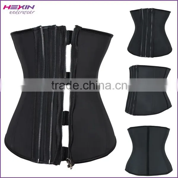 Factory Plus Size Latex Waist Cincher Slimming Corset photo-5