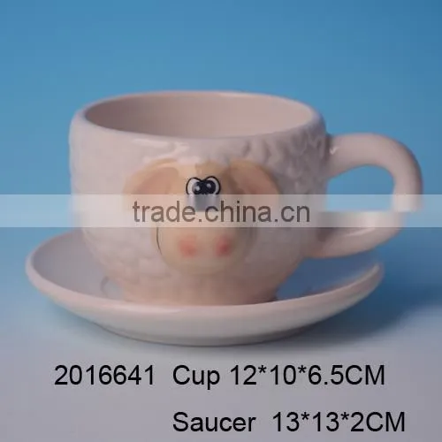 2016 New Arrival Ceramic Animal Bowl With Sheep Pattern photo-5