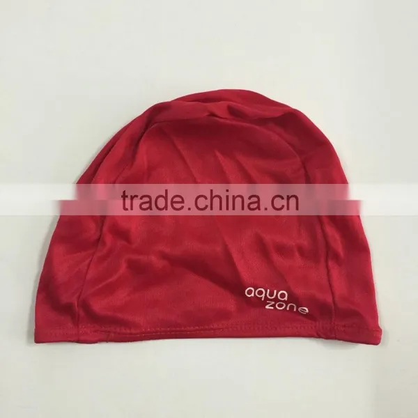 Fabric Polyester Swim Cap Cheapest Swiming Cap photo-3