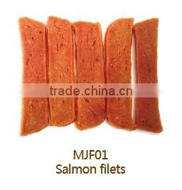 Dog Treats Salmon Filets Pet Food Snack