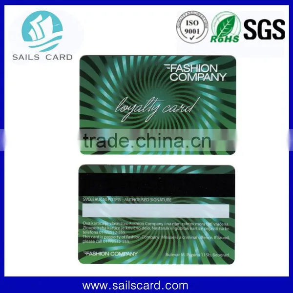 4 Color CMYK Printing Hico Magnetic Stripe PVC Card Quality Choice photo-2