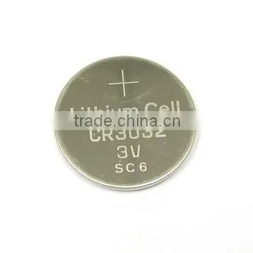 Button Cell Battery CR3032.