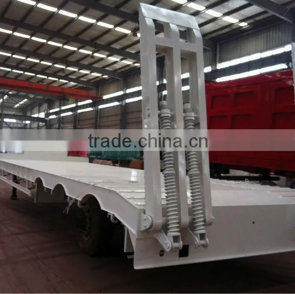 Best Selling Transportion Heavy Machinery 60T-120T Low Bed Semi Trailer photo-4