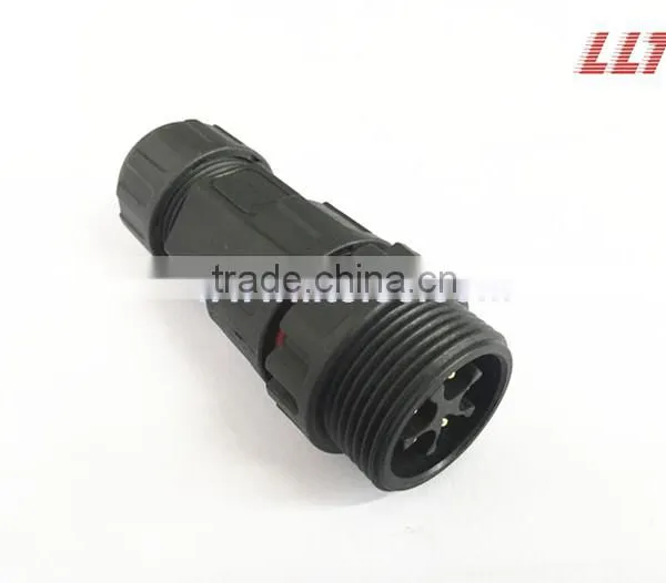 UL Approved 5 Poles Solder Terminal Male to Female Waterproof Connector photo-4