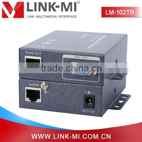 LINK-MI LM-102TR 200m Stereo Audio + VGA to Cat5 Extender Support Resolutions to 1920x1440 photo-3
