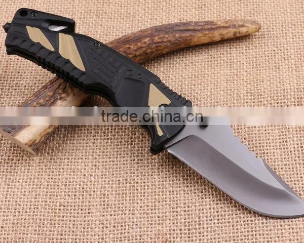 OEM New Stainless Steel Blade Material Folding Rescue Knife photo-2