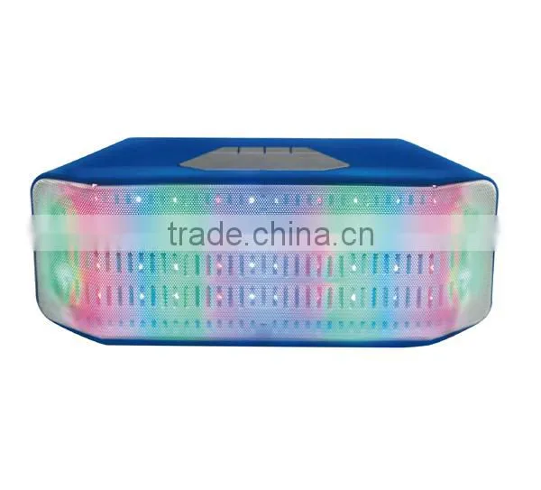 Mini fm Bluetooth Speaker, Cafini Bluetooth Speaker 2016 Hot Sale, USB TF Speaker With Colorful Lamp photo-3