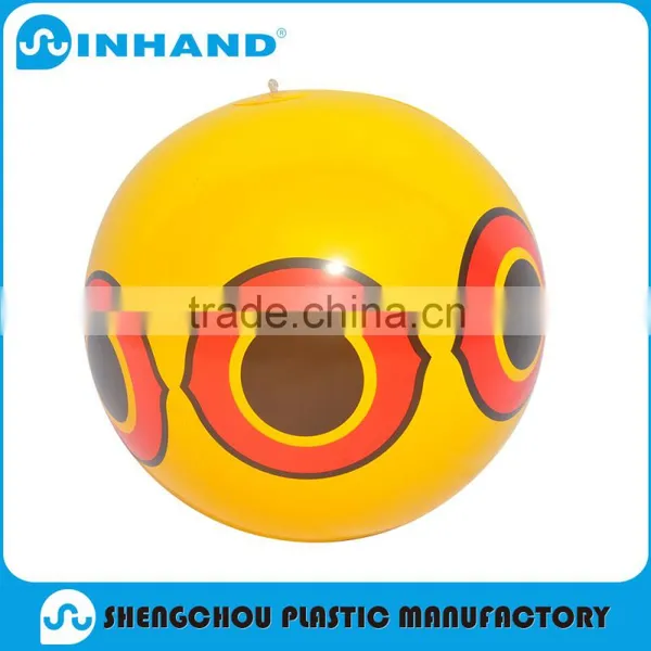 OEM 24" Pvc Inflatable Beach Balls With Logo Printing photo-2