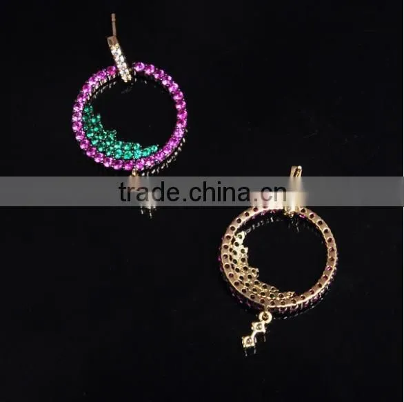 Jewellery Necklace Pendant Gold Plated Jewelry Sets Crystals /Earrings And Necklace photo-4
