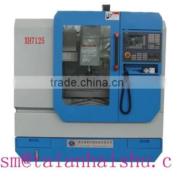 3 Axis XH7125 Cnc Vertical Machining Center With Taiwan High Speed Spindle Factory Manufacturing Price photo-2