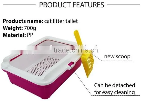QQPET Pet Products Supplier Wholesale Cat Litter Box / Cat Litter Pen