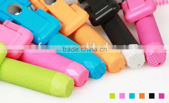 Mini Extendable Folding Wired Shutter / Monopod Stick for Phone / Folding Handheld Shutter photo-2