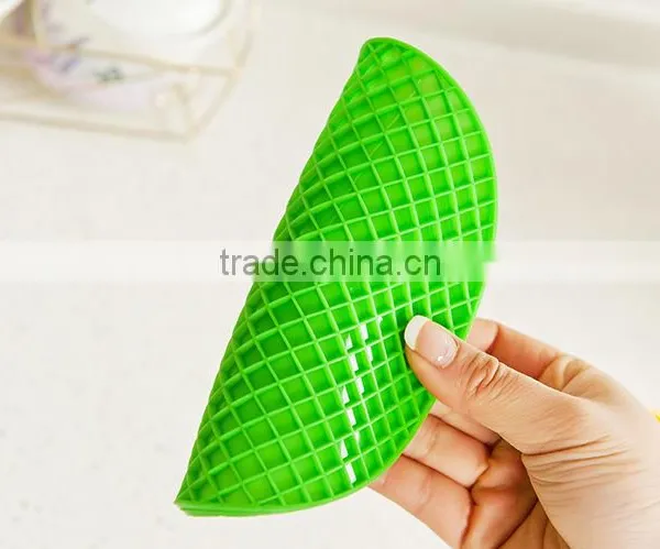 High Quality Silicone Hot Pad/heat Resistant Silicone Mat/silicone Coaster photo-6
