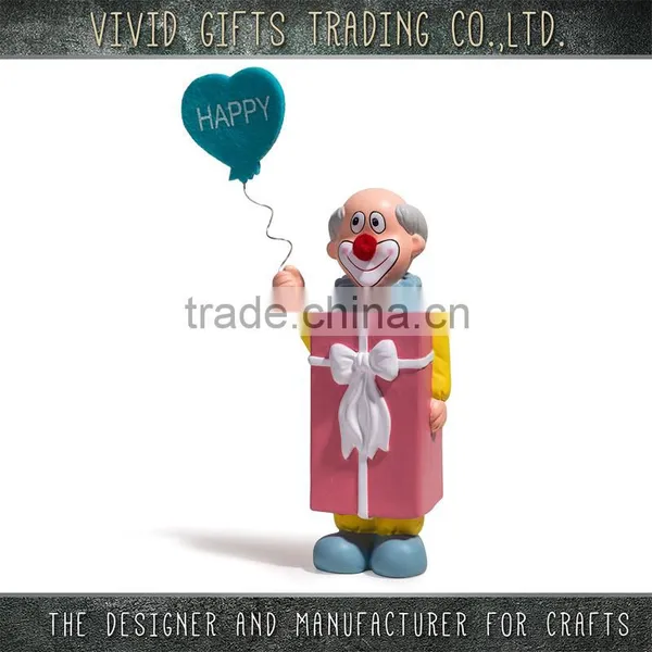 2016 the Newest Ceramic Clown Party Supply With Gifts and Cake photo-3