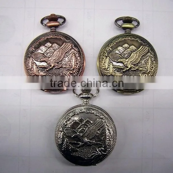 Kids Animal Pattern Thin Pocket Watch photo-2