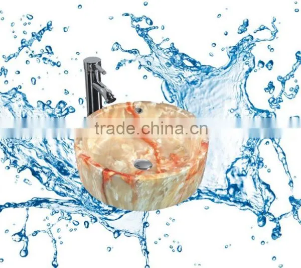 Latest Design Sanitary Ware Ceramic Simple Style Basins Wash photo-4