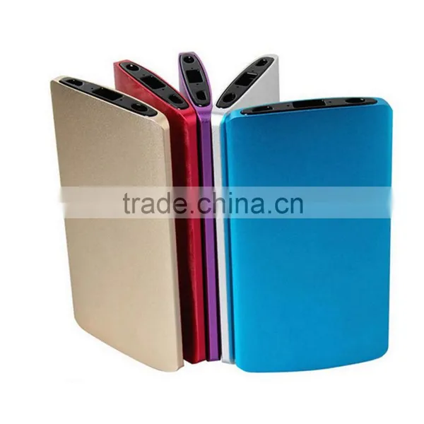 2016 Aluminum Comfortable Handle Excellent Design 6000mAh Power Bank Housing photo-2