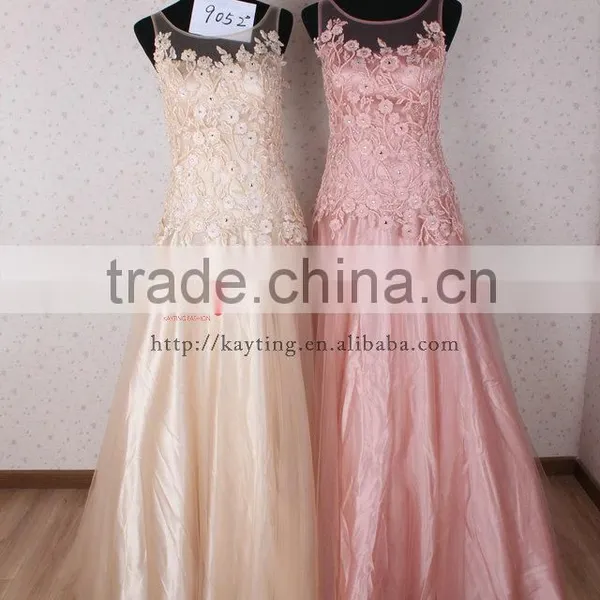 Distinguished Tulle Sleeveless Evening Gowns With Shoulders Puffy Ball Gown Baby Pink Prom Dresses photo-5